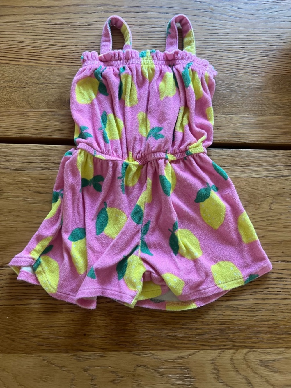 H&M girls terry romper